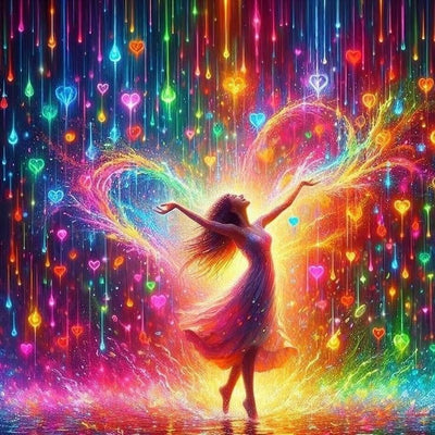 Diamond Painting-Tanz im Regen - Jetzt bei diamondspainting kaufen