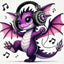 Diamond Painting-Tanzender Drache