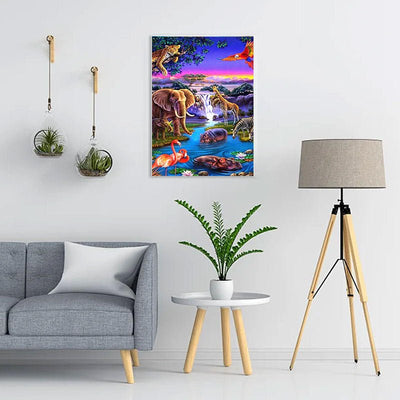 Diamond Painting-Tierparty