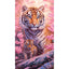Diamond Painting-Tigermutter und Tigerbabys