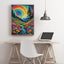 Diamond Painting-Traumhafte Regenbogenlandschaft 200 Farben