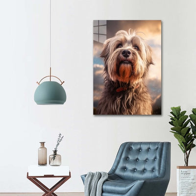 Diamond Painting-Treuer Freund im Abendlicht