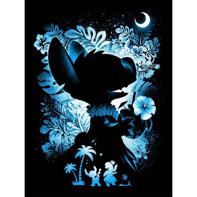 Diamond Painting-Tropische Nacht