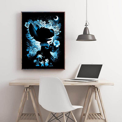 Diamond Painting-Tropische Nacht