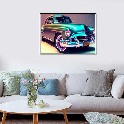 Diamond Painting-Vintage Traumauto