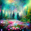 Diamond Painting-Waldgarten - Jetzt bei diamondspainting kaufen