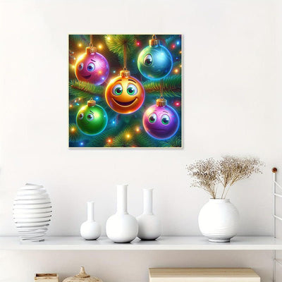 Diamond Painting-Weihnachtsanhänger