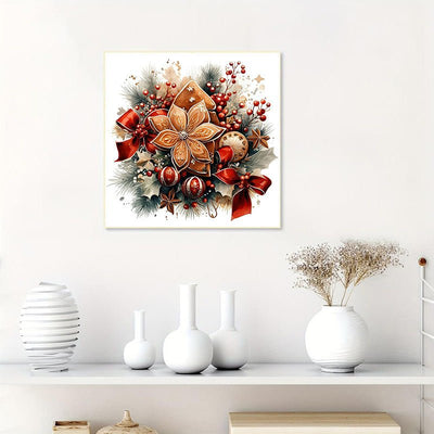 Diamond Painting-Weihnachtsblume