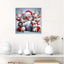 Diamond Painting-Weihnachtsmann und Rentier
