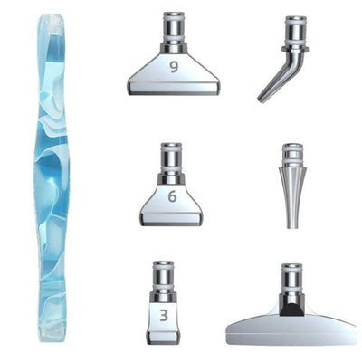 Ergonomischer Stift mit 6 Metall Aufsätzen - Diamond Painting - Jetzt bei diamondspainting kaufen