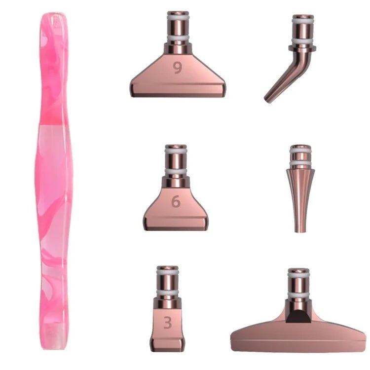 Ergonomischer Stift mit 6 Metall Aufsätzen - Diamond Painting - Jetzt bei diamondspainting kaufen