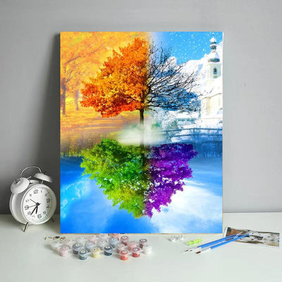 Malen nach Zahlen -Der Baum des Lebens - Jetzt bei diamondspainting kaufen
