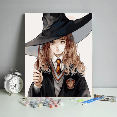 Malen nach Zahlen -Hogwarts Hexe in Ausbildung - Jetzt bei diamondspainting kaufen