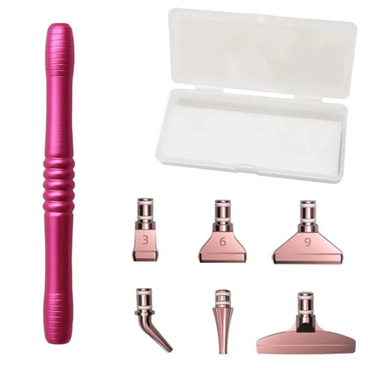 Stift Metall mit 6 Aufsätzen - Jetzt bei diamondspainting kaufen