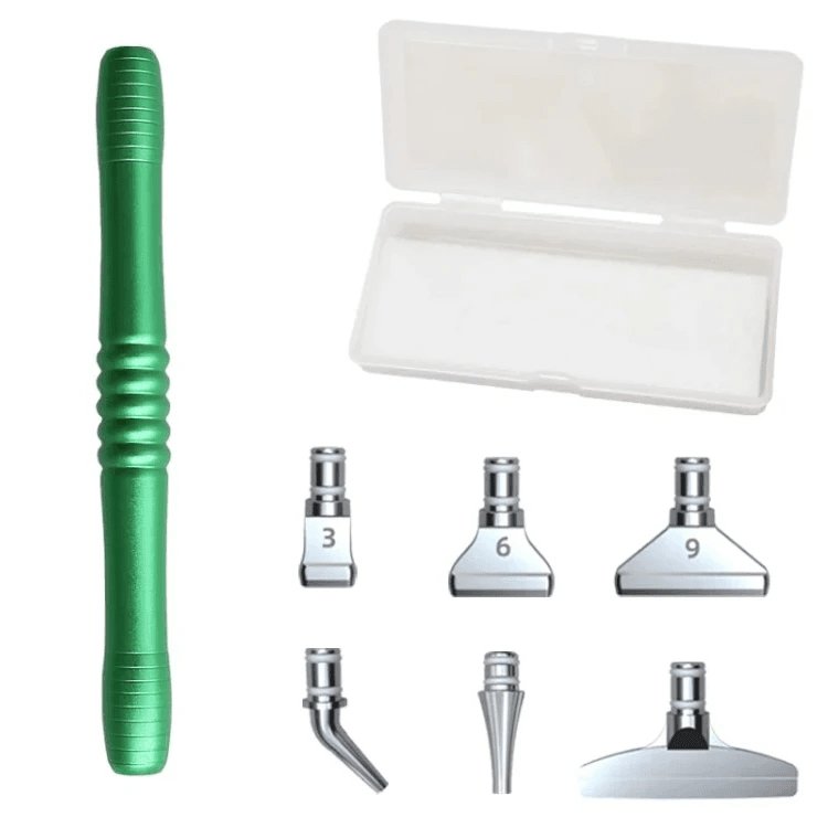 Stift Metall mit 6 Aufsätzen - Jetzt bei diamondspainting kaufen