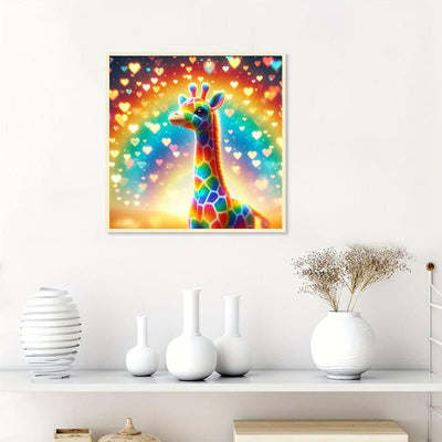 Rhinestone Landscape In Apple 