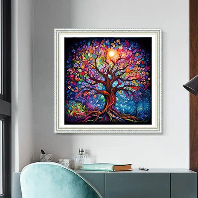 Strass- Bunten Baum - Jetzt bei diamondspainting kaufen