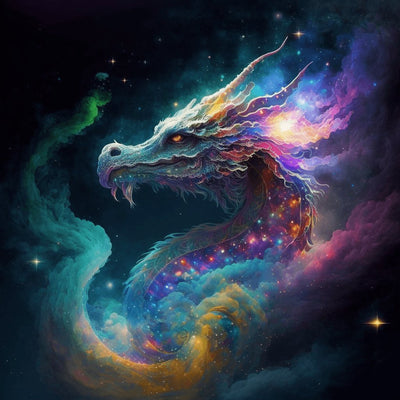Strass-Göttlicher Drache - Jetzt bei diamondspainting kaufen