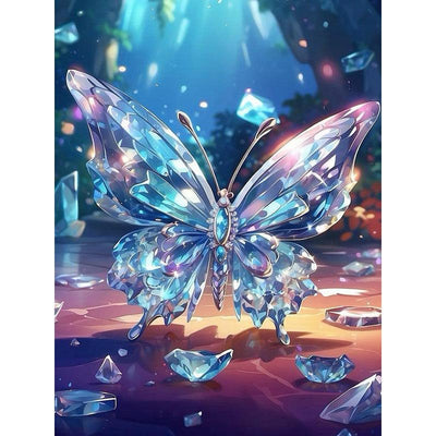 Strass-Kristall-Schmetterling