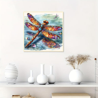 Strass-Kristalllibelle