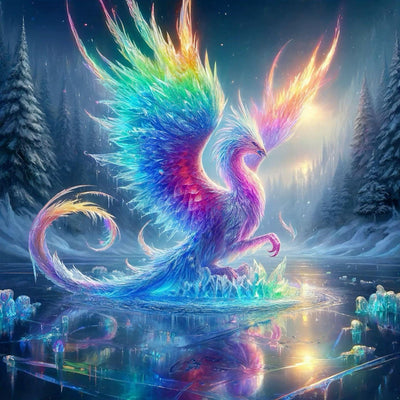 Strass-Kristallphönix - Jetzt bei diamondspainting kaufen