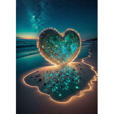 Strass-Liebe am Meer