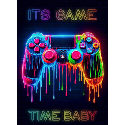 Voll AB Diamond Painting-It’s Game Time