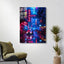 Voll AB Diamond Painting- Neonlichter im Regen