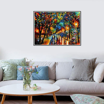 Voll AB Diamond Painting-Straßenansicht