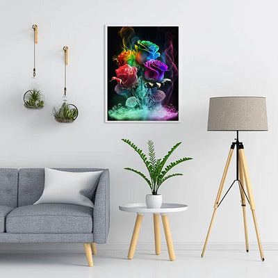 Voll AB Diamond Painting-Traumhafte Rosen