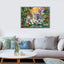 Voll AB Diamond Painting-Weiße Tiger im Dschungelparadies